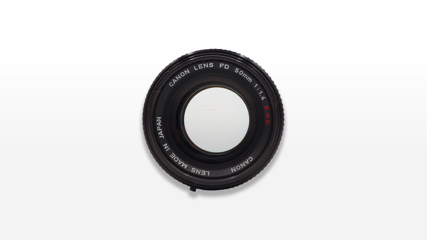 Canon FD 50mm 1.4 S.S.C.