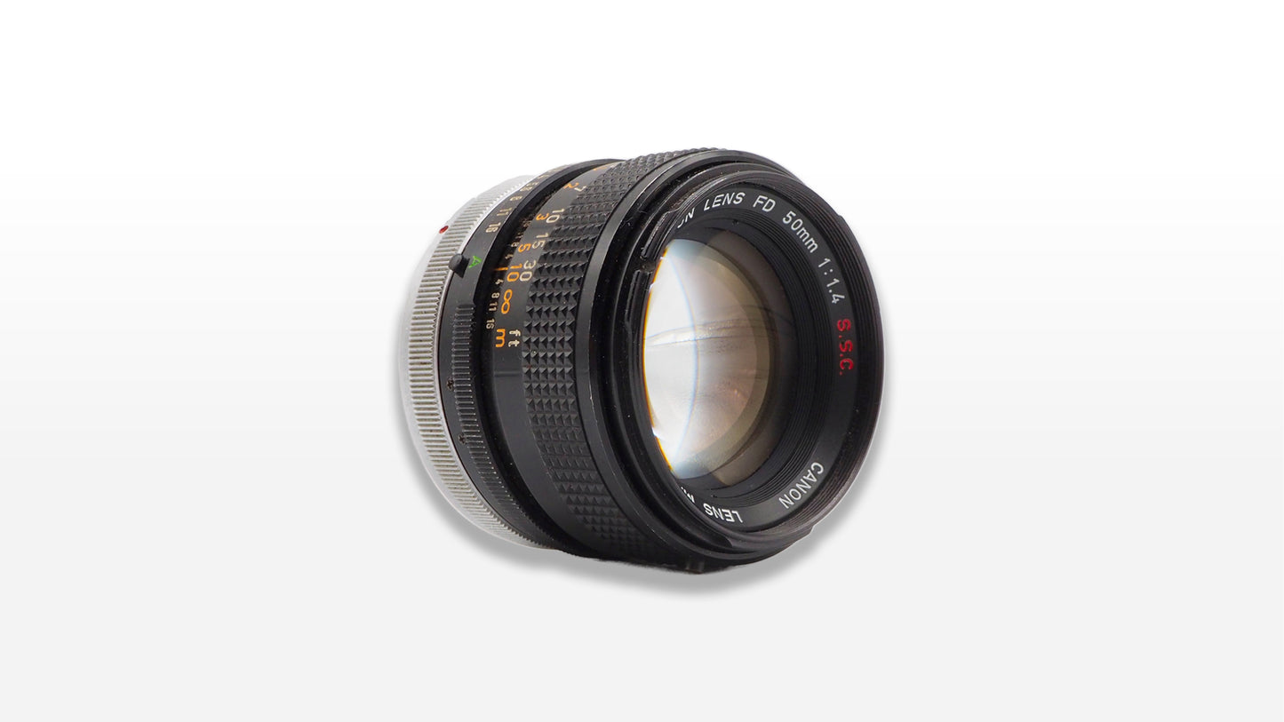 Canon FD 50mm 1.4 S.S.C.