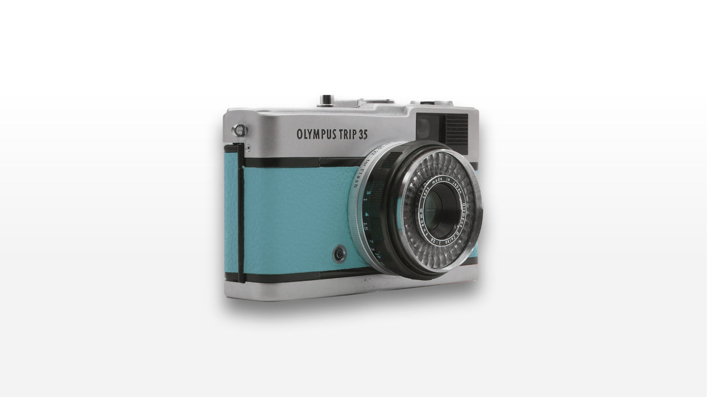 Olympus Trip 35 (Custom Baby Blue)