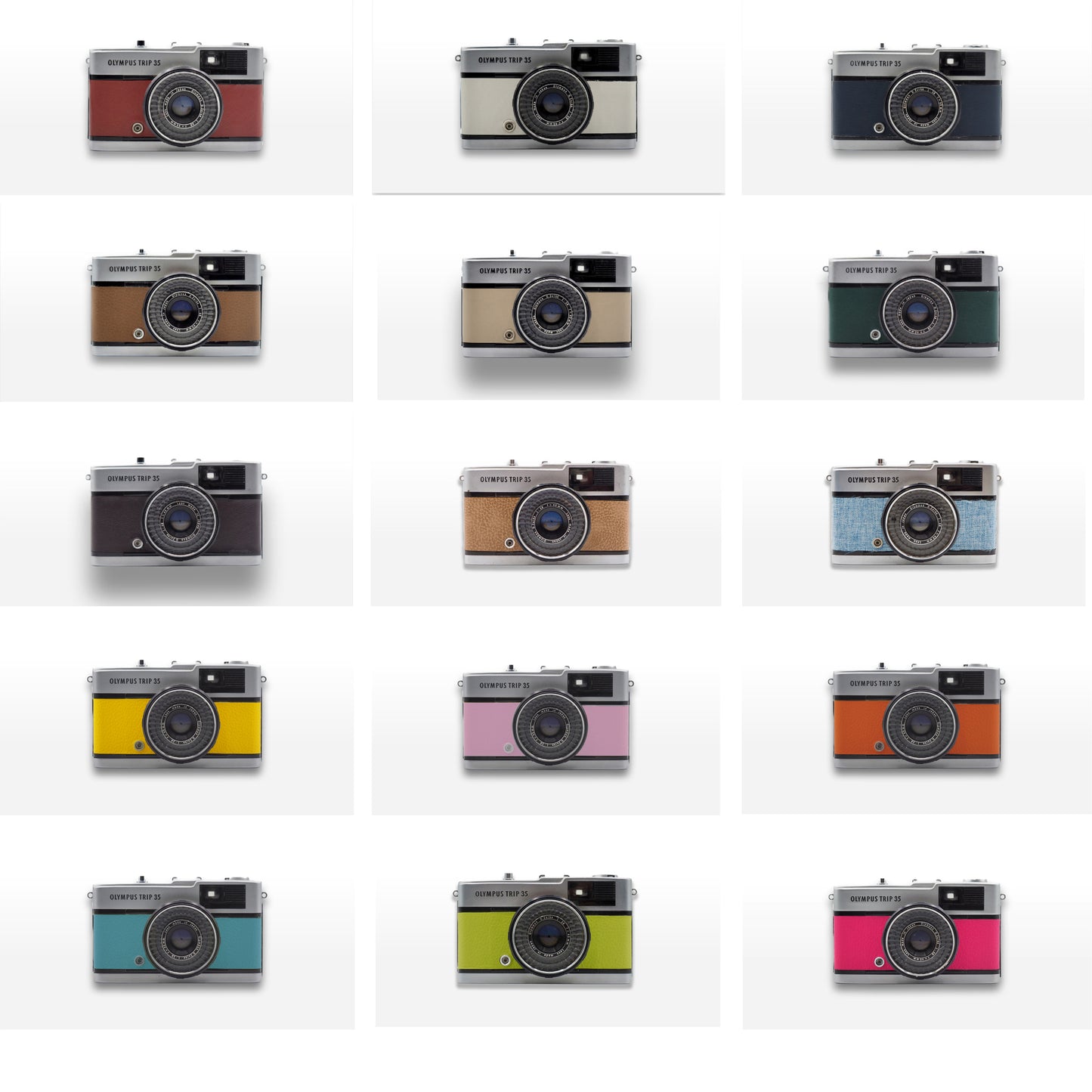 Olympus Trip / Pen / OM10 replacement leather