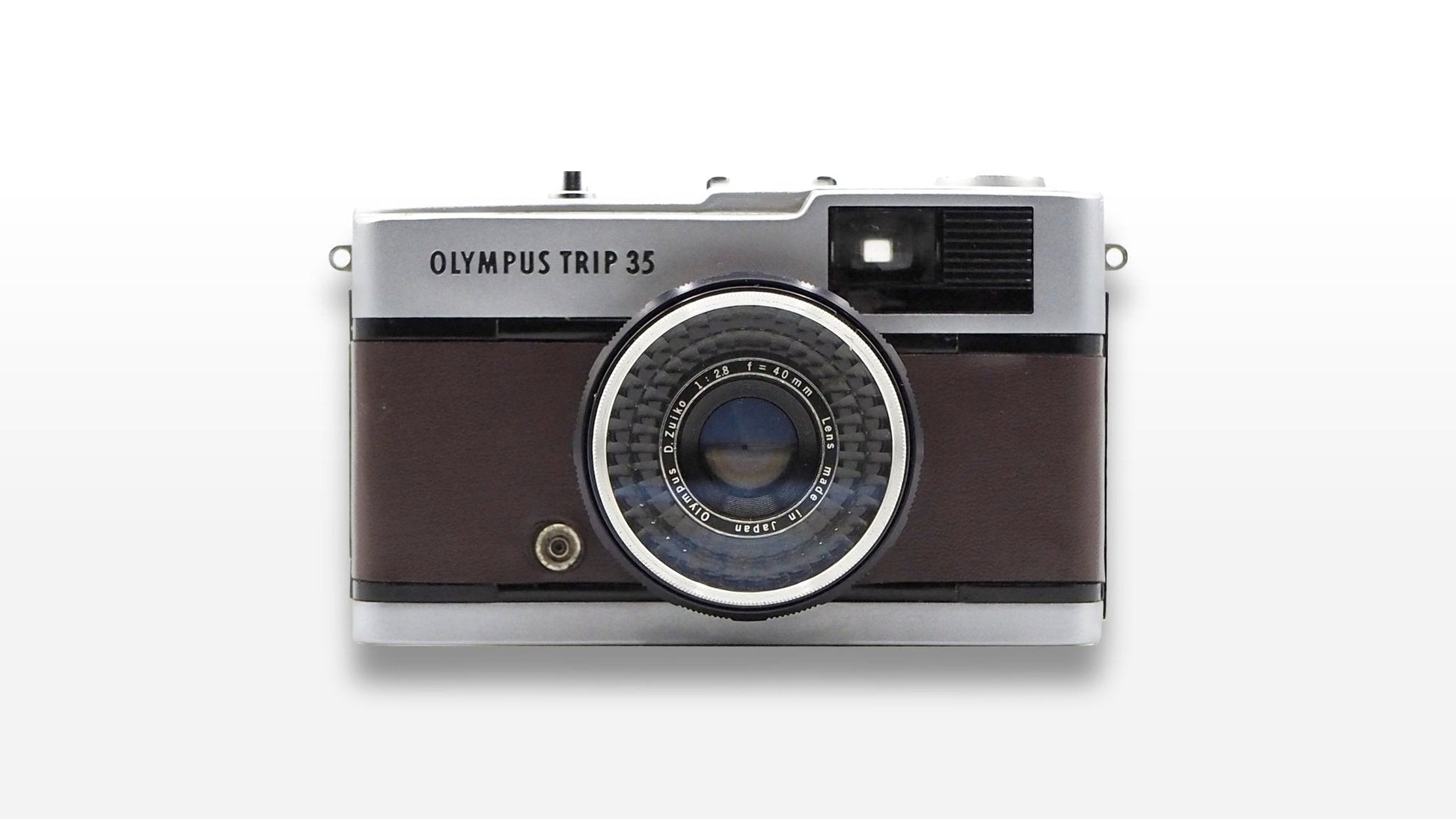 Olympus Trip 35 Custom Brown/White