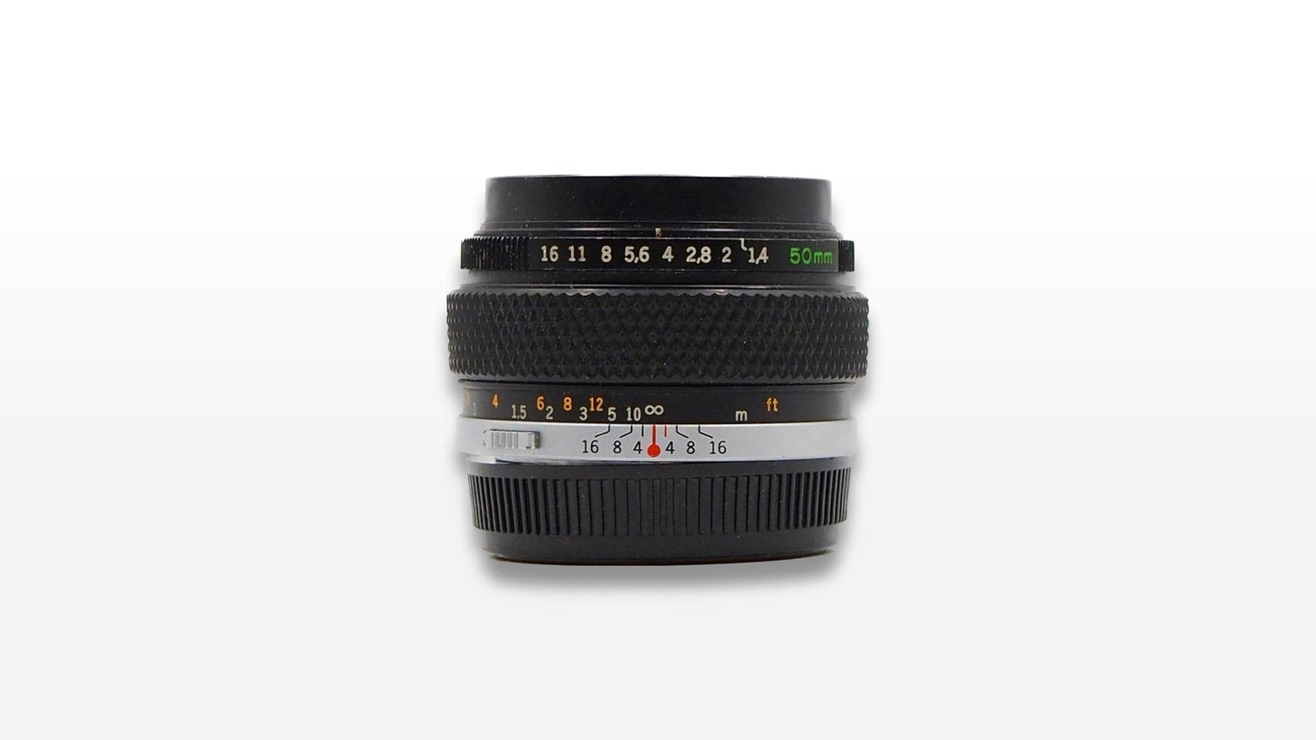 Olympus OM Zuiko 50mm f/1.4 MC