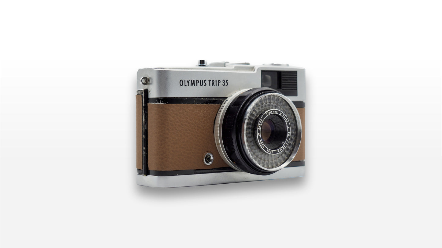 Olympus Trip 35 (Custom Caramel)