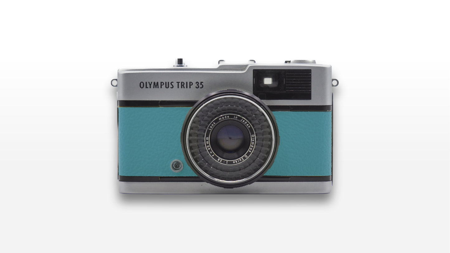 Olympus Trip 35 (Custom Baby Blue)