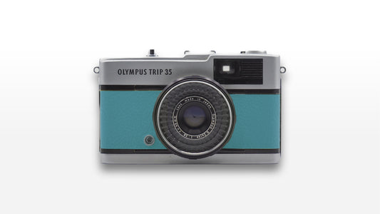 Olympus Trip 35 (Custom Baby Blue)