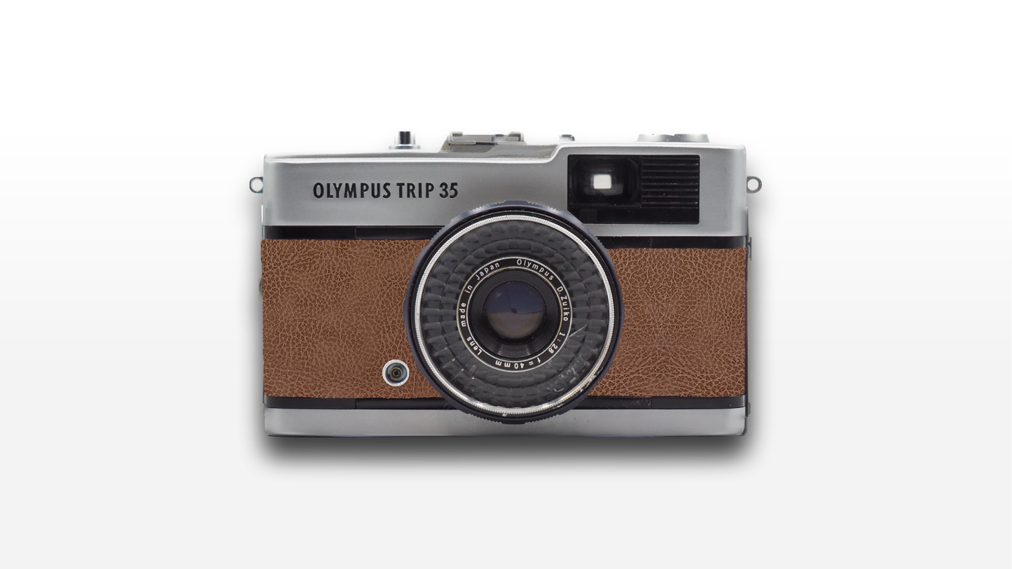 Olympus Trip 35 (Custom Dark Brown)
