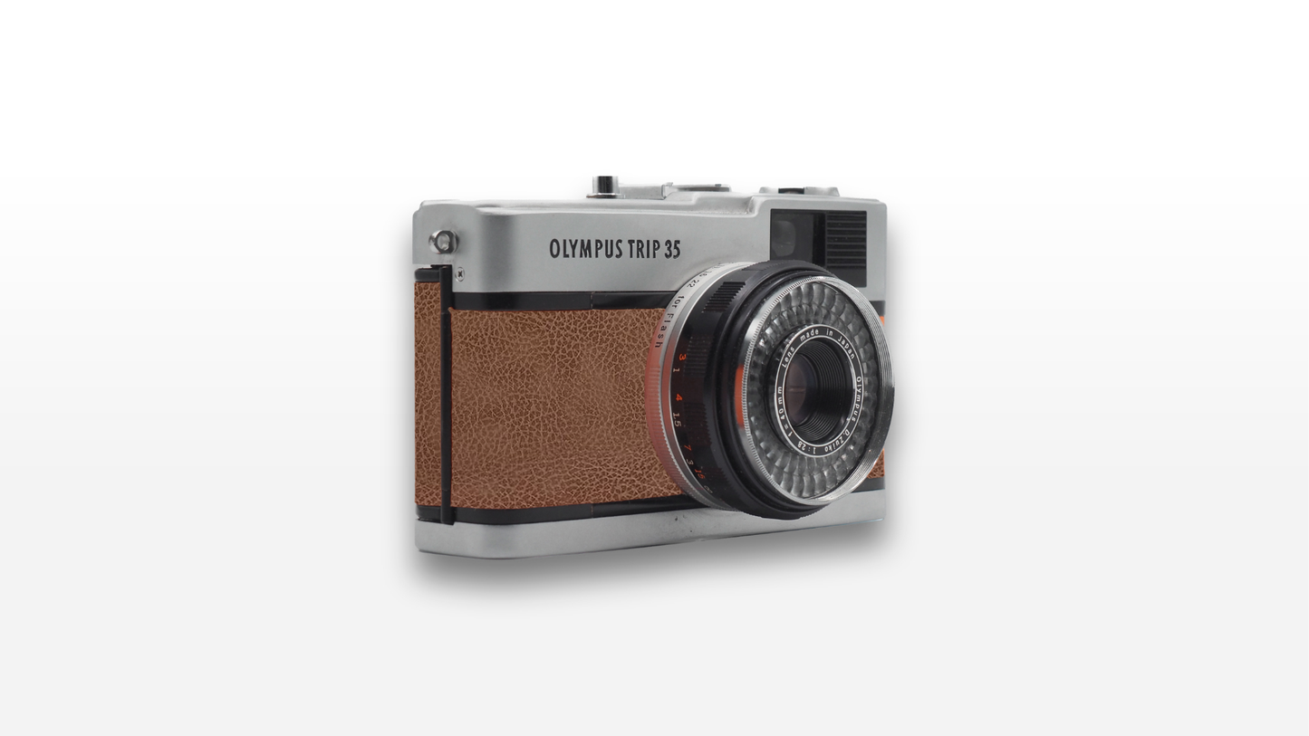 Olympus Trip 35 (Custom Dark Brown)