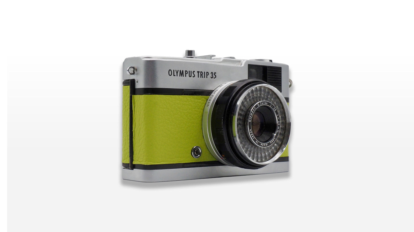 Olympus Trip 35 (Custom Lime Green)