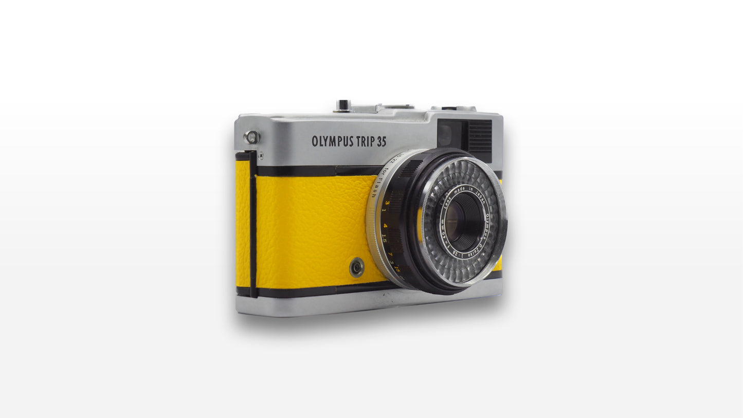 Olympus Trip 35 (Custom Yellow)