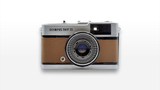 Olympus Trip 35 (Custom Caramel)